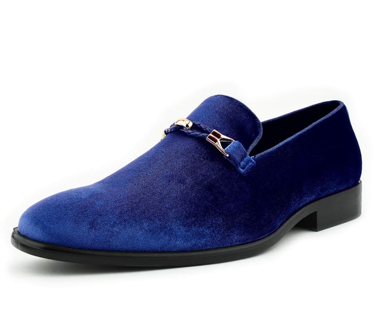 Amali Aller navy loafers main