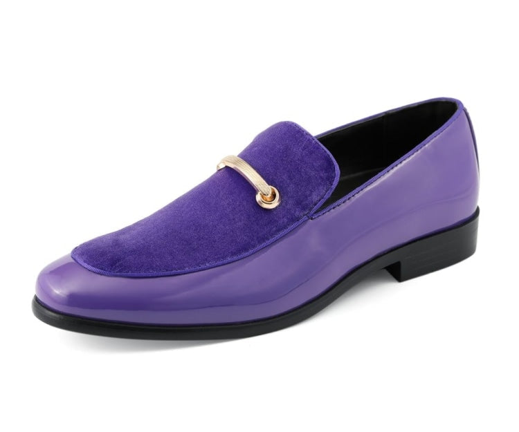 Amali Andrew lavender mens loafers main