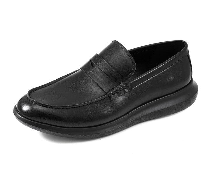 Amali Arvin black penny loafers main