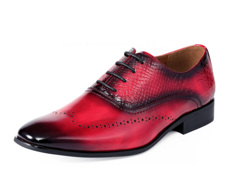 Amali Burke red oxford shoes main