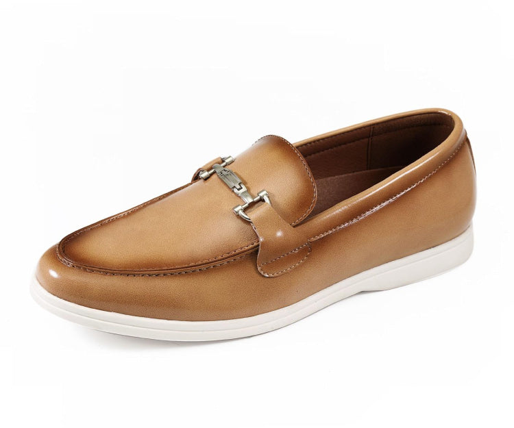 Amali Cahill mens beige loafers main