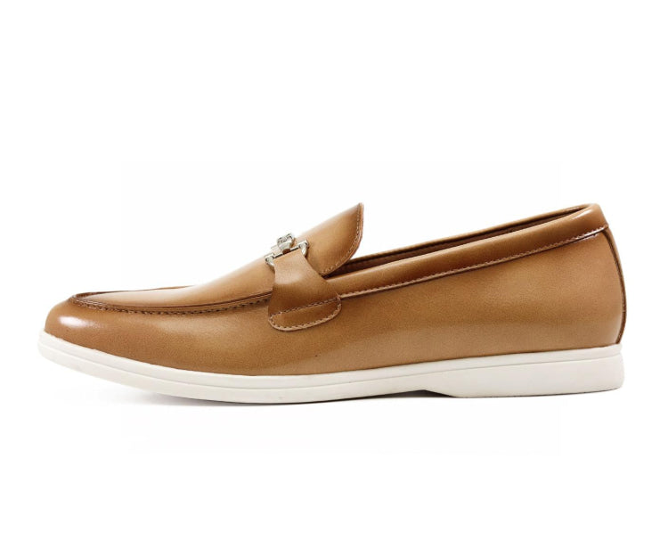 
                      
                        Amali Cahill mens beige loafers side
                      
                    