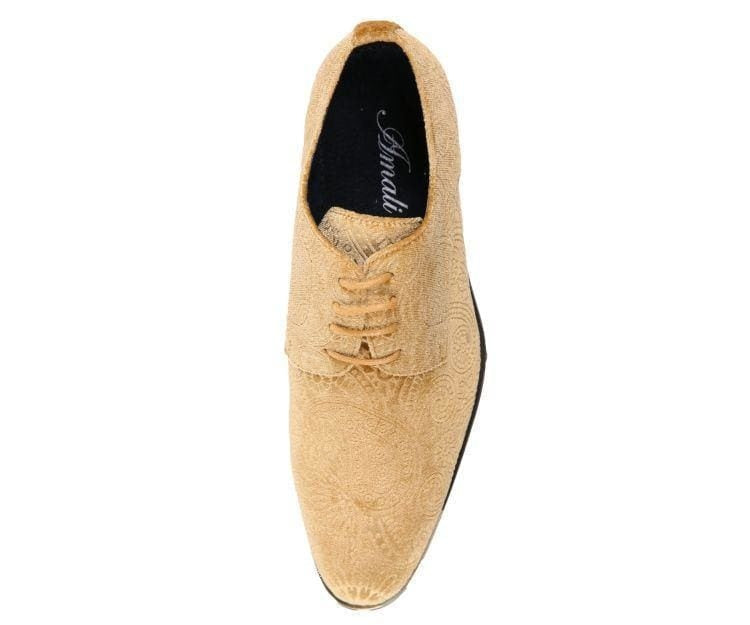 
                      
                        Amali Chadwick gold derby shoes top
                      
                    