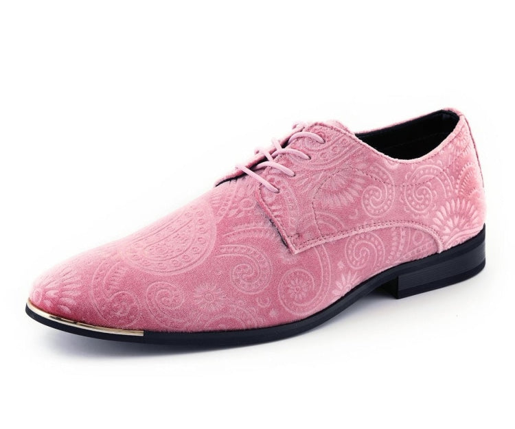 Amali Chadwick pink derby shoes main