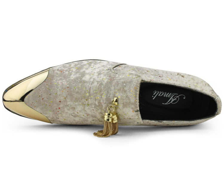 
                      
                        Amali Chaz taupe fashion loafers top
                      
                    