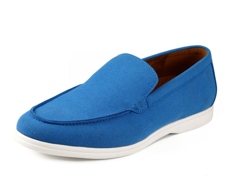 Amali Deniz blue loafers main