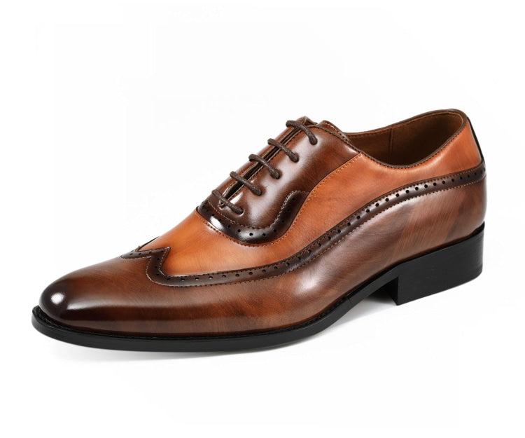 Amali Everett tan oxford shoes main