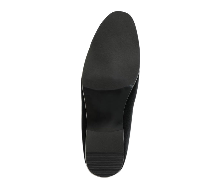 
                      
                        Amali Fay black velvet loafers sole
                      
                    