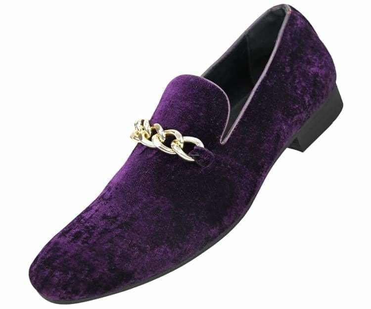 
                      
                        Amali Fay purple velvet loafers angled
                      
                    