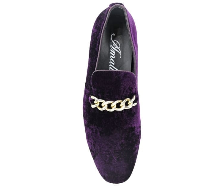 
                      
                        Amali Fay purple velvet loafers top
                      
                    