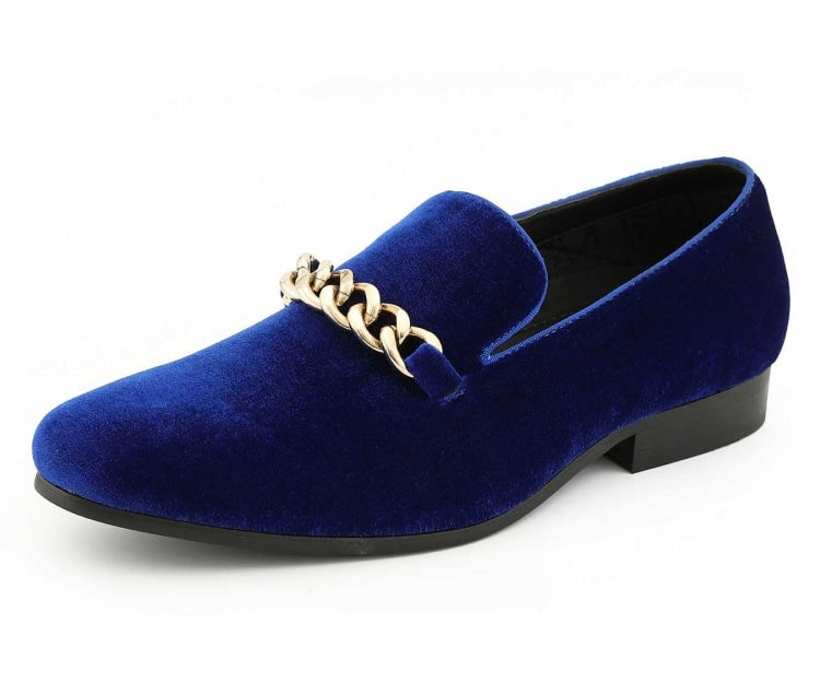 
                      
                        Amali Fay royal blue velvet loafers main
                      
                    