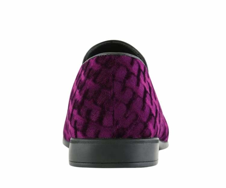 
                      
                        Amali Felix burgundy velvet loafer back
                      
                    