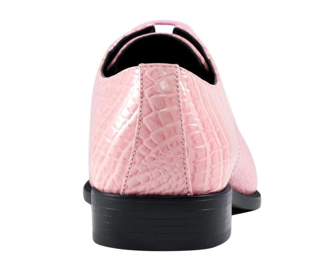 
                      
                        Amali Harvey pink oxford shoes back
                      
                    