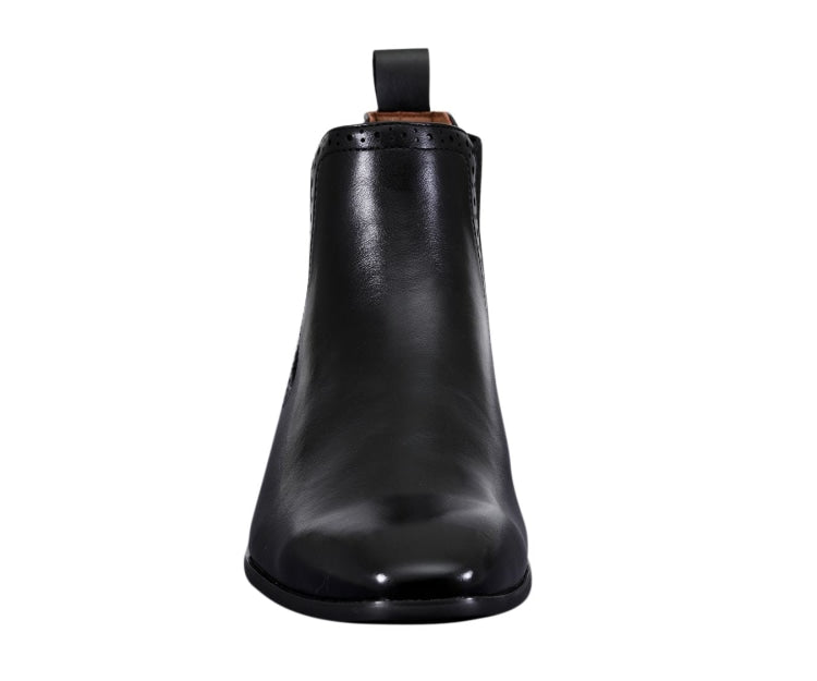 
                      
                        Amali Hayes black chelsea boots front
                      
                    