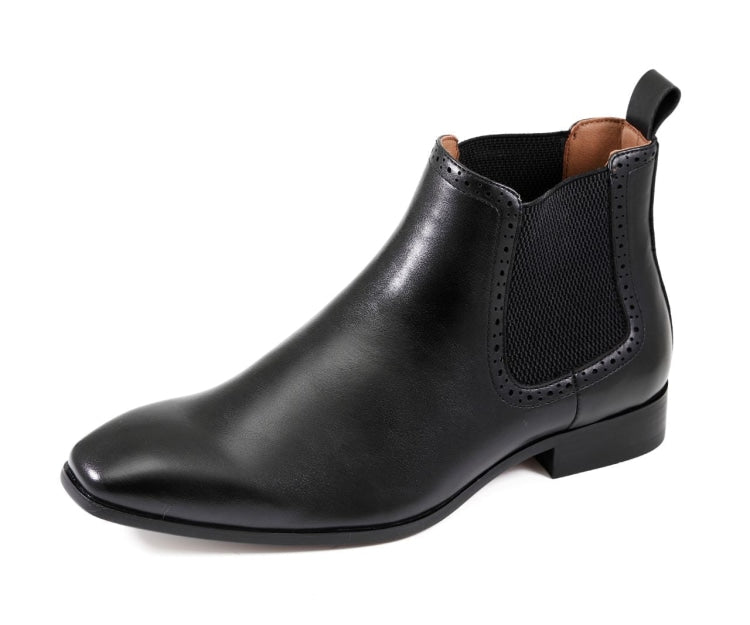 Amali Hayes black chelsea boots main