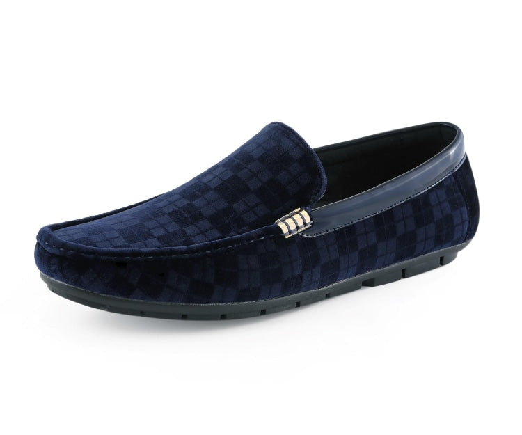 Amali Jace navy driving shoes main