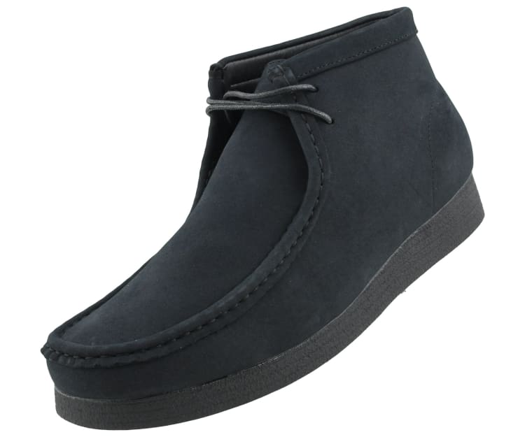 Amali Jason2 black chukka boots angled