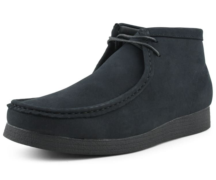 Amali Jason2 black chukka boots main