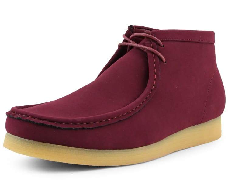 Amali Jason2 burgundy chukka boots main