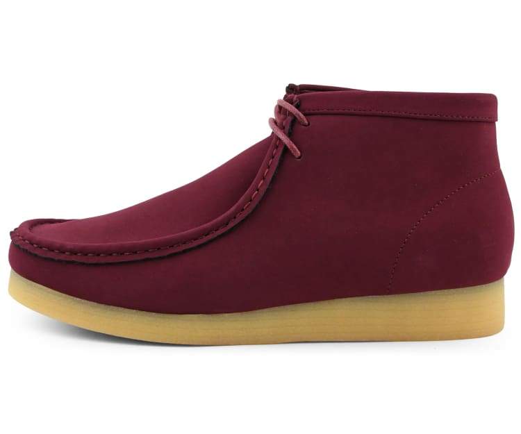 
                      
                        Amali Jason2 burgundy chukka boots side
                      
                    