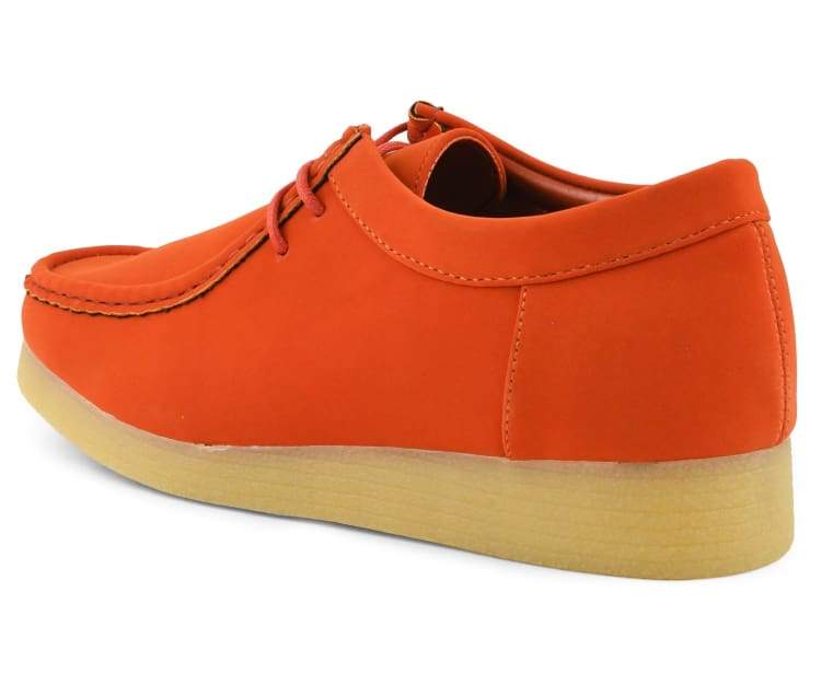 
                      
                        Amali Jason2 low top orange sneakers angled back
                      
                    