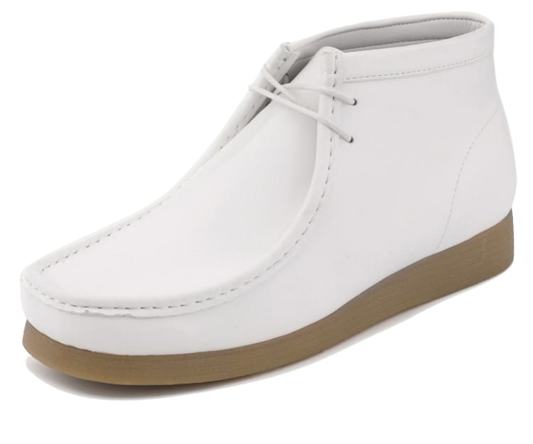 Amali Jason2 mens white chukka boots main