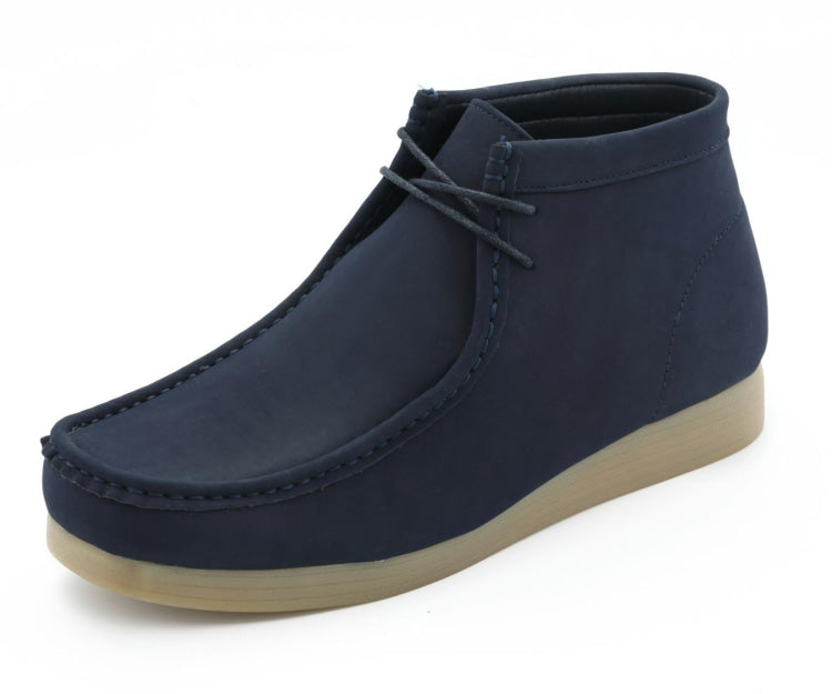 Amali Jason2 navy chukka boots main