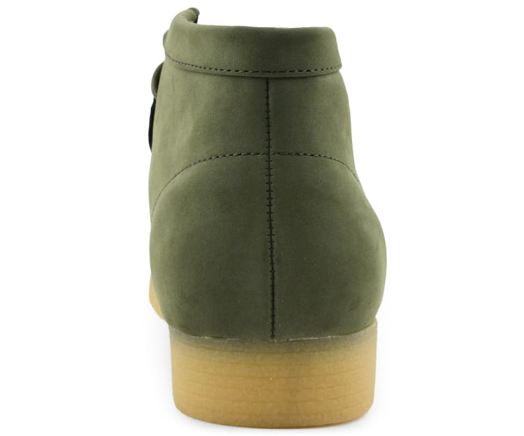 
                      
                        Amali Jason2 olive chukka boots back
                      
                    