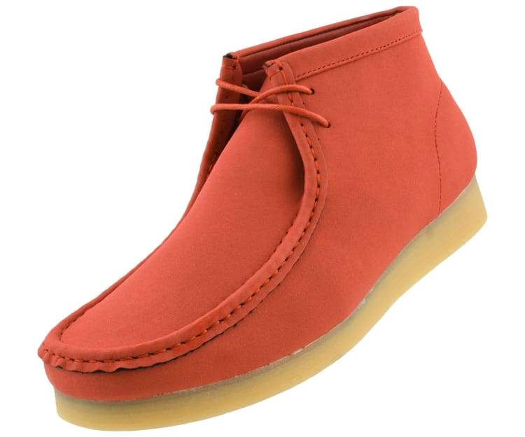 
                      
                        Amali Jason2 orange chukka boots angled
                      
                    