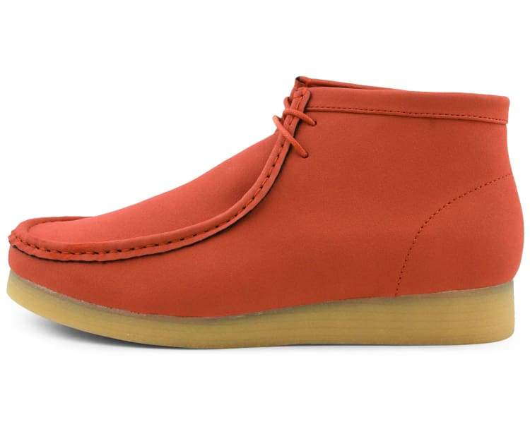 
                      
                        Amali Jason2 orange chukka boots side
                      
                    