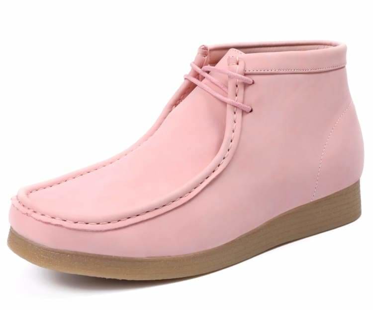 Amali Jason2 pink chukka boots main