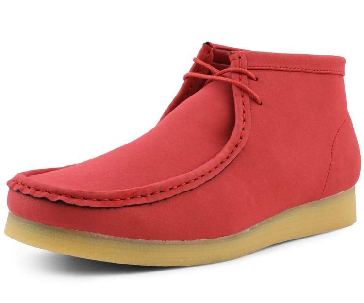 Amali Jason2 red chukka boots main