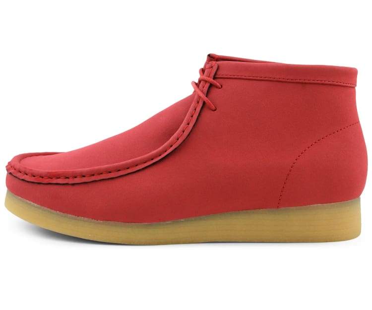 
                      
                        Amali Jason2 red chukka boots side
                      
                    