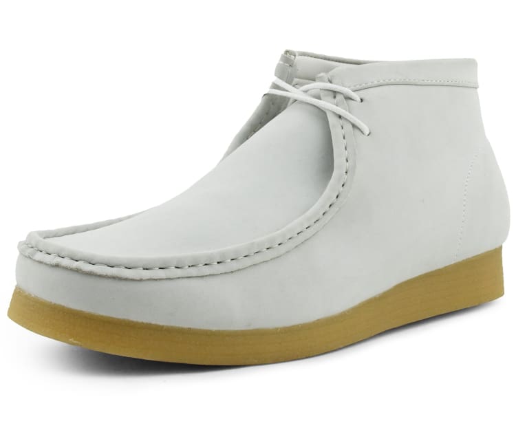 Amali Jason2 white chukka boots main