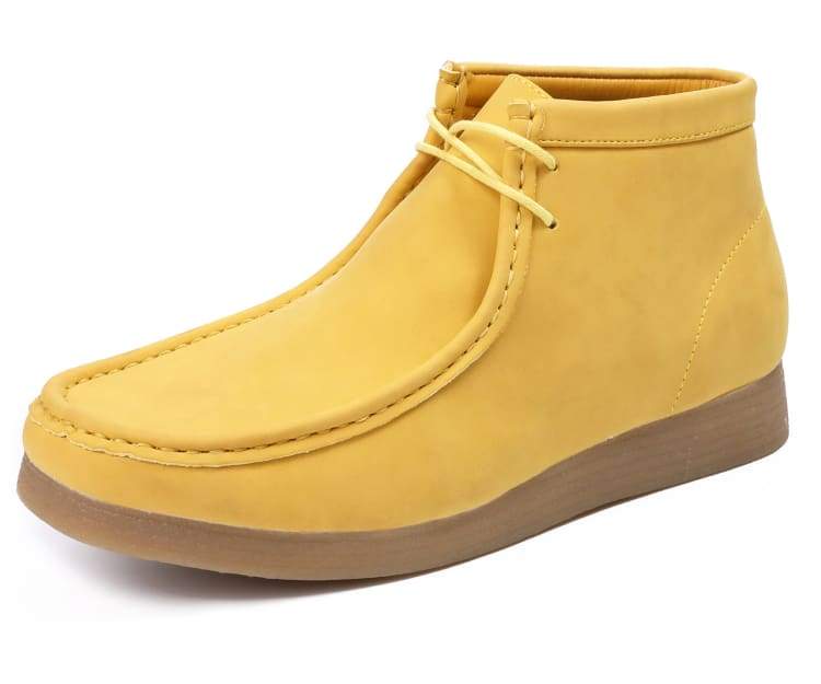 Amali Jason2 yellow chukka boots main