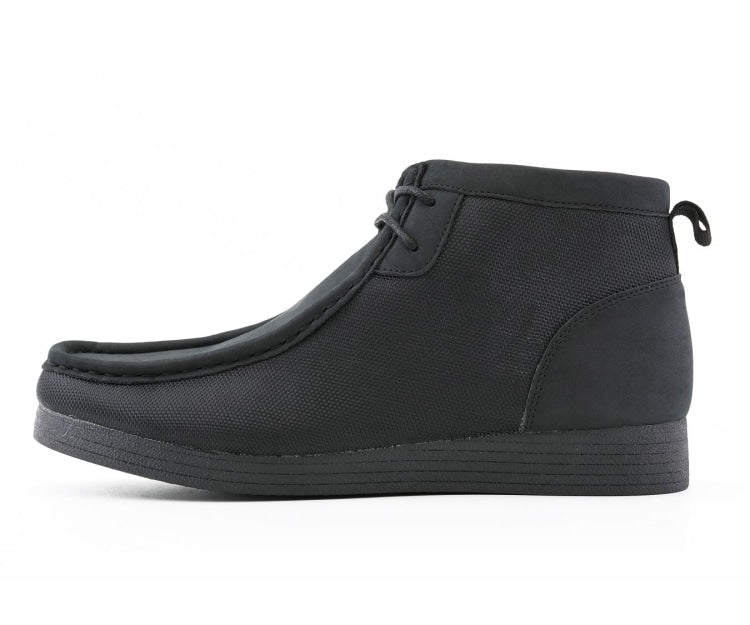 Amali Jason3 black chukka boot side