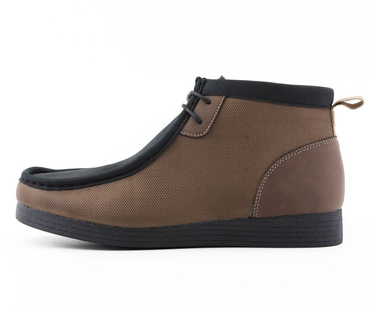 Amali Jason3 brown chukka boot side