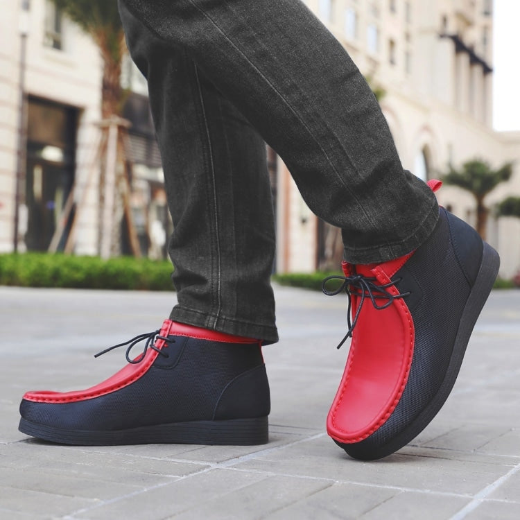 Amali Jason3 red chukka boots life