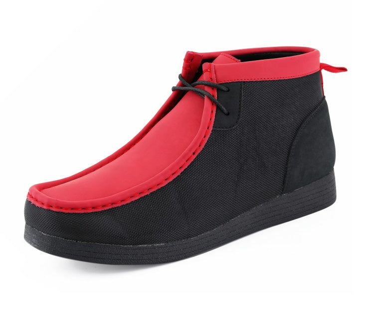 Amali Jason3 red chukka boots main