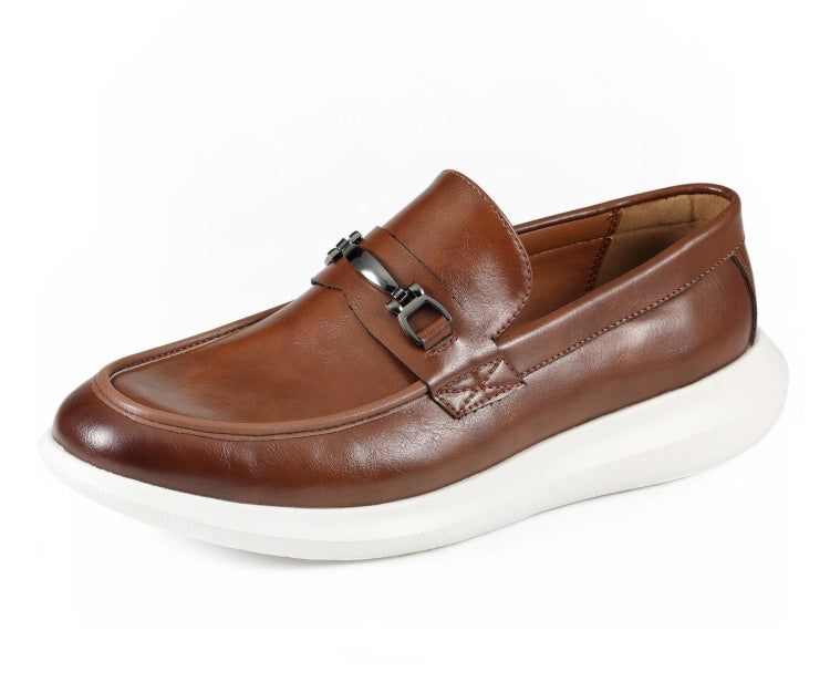 Amali Milo cognac loafers main