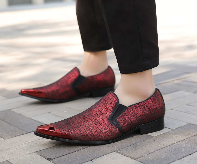 Amali Niven red loafer shoes life