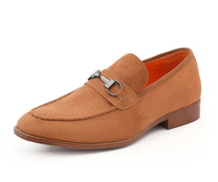 Amali Oliver tan loafers main