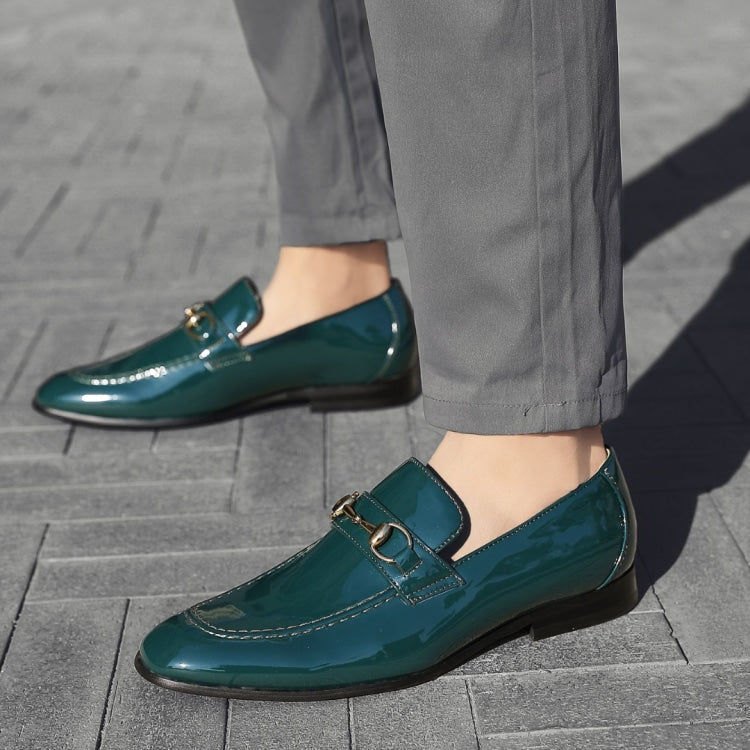 Amali Oscar green loafers life