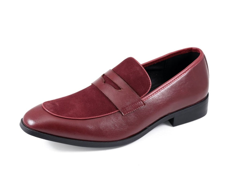 Amali Rian red penny loafers main