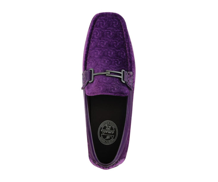 
                      
                        Amali Roberto purple velvet loafers top
                      
                    