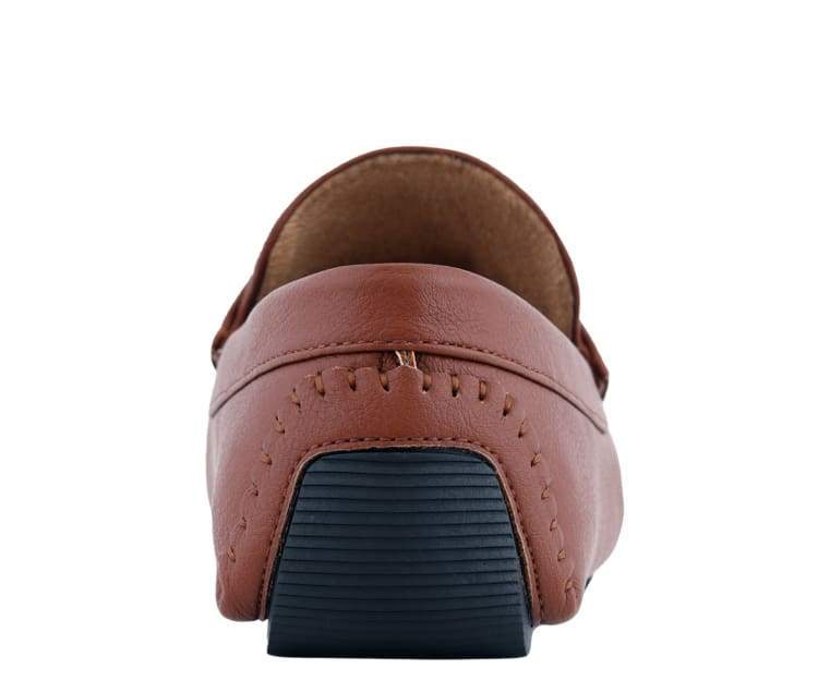 
                      
                        Amali Trentino cognac moccasins back
                      
                    