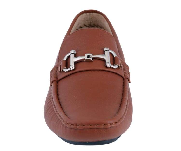 
                      
                        Amali Trentino cognac moccasins front
                      
                    