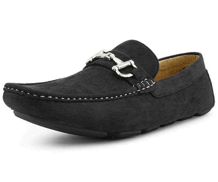 Amali Walken black driving loafers main