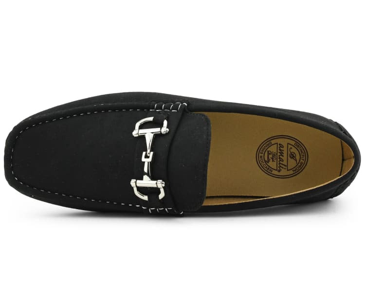 
                      
                        Amali Walken black driving loafers top
                      
                    