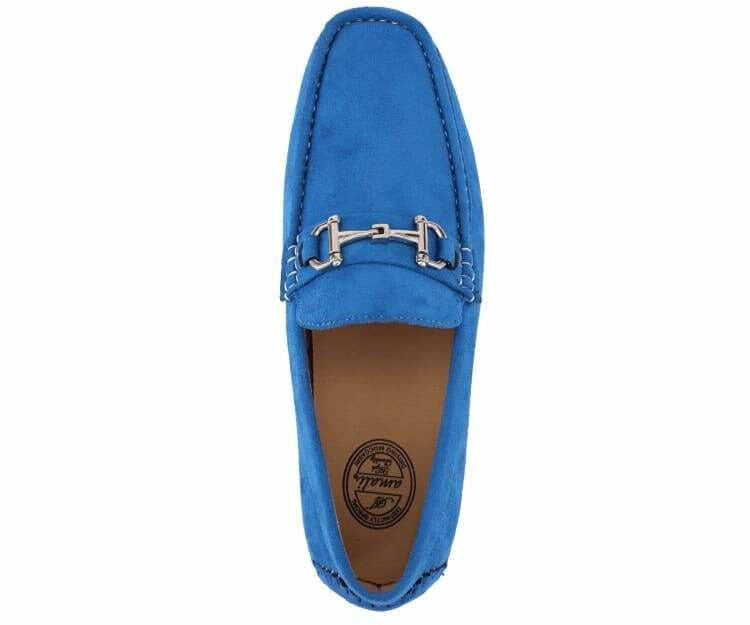 
                      
                        Amali Walken blue driving loafers top
                      
                    